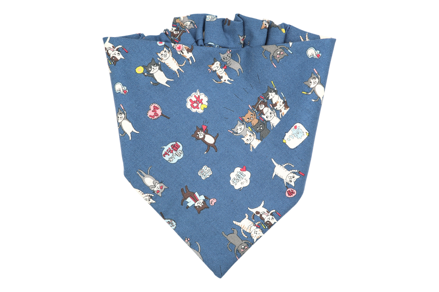 Akane Dog Bandana - Blue