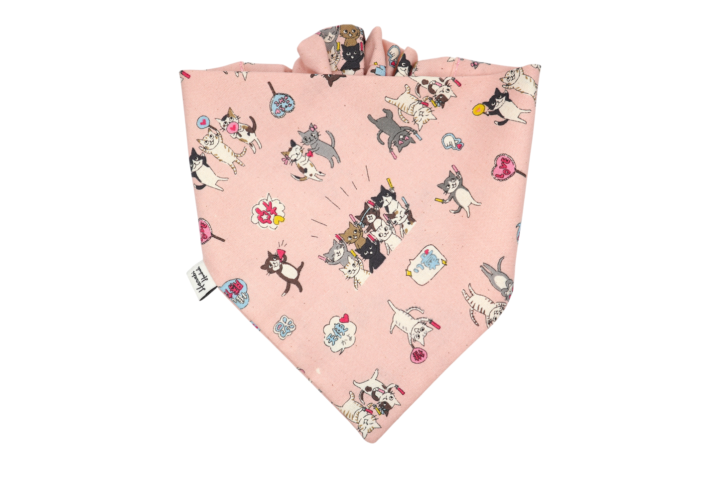 Akane Dog Bandana - Pink