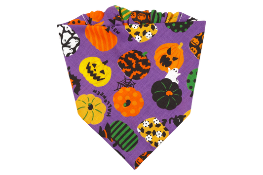 [Available 9/28] Bocha Dog Bandana - Purple