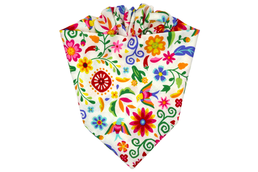 Chiwa Dog Bandana - White