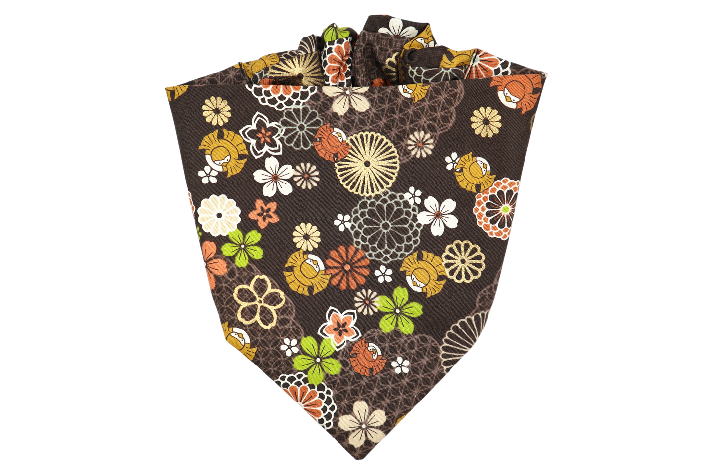 Chuntaro Dog Bandana - Brown