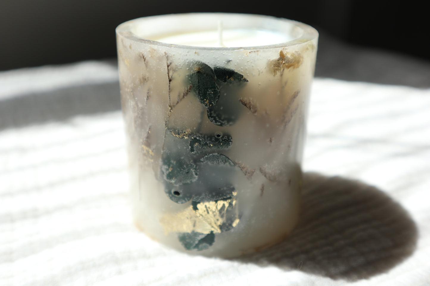 Handmade Dried Flower Soy Wax Candle