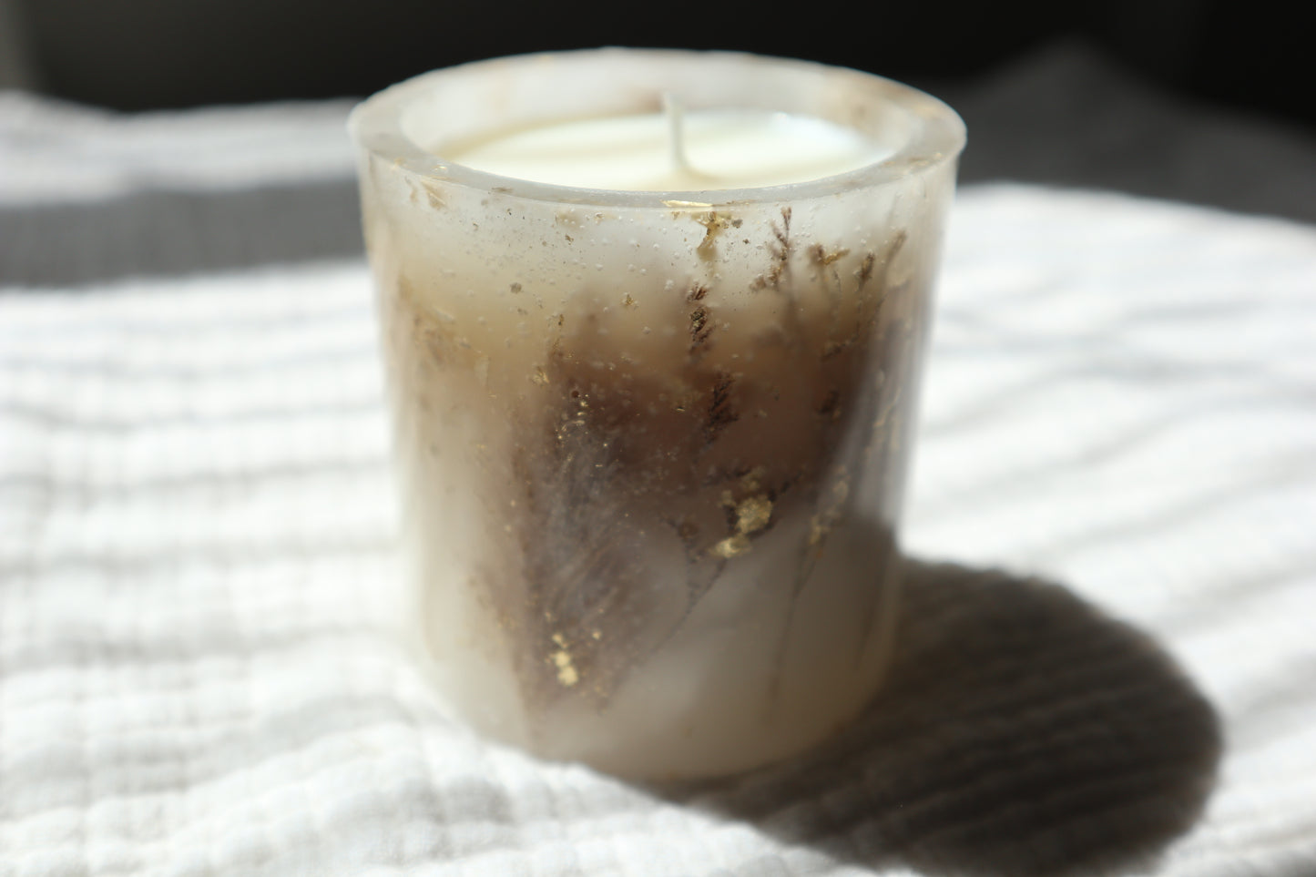 Handmade Dried Flower Soy Wax Candle