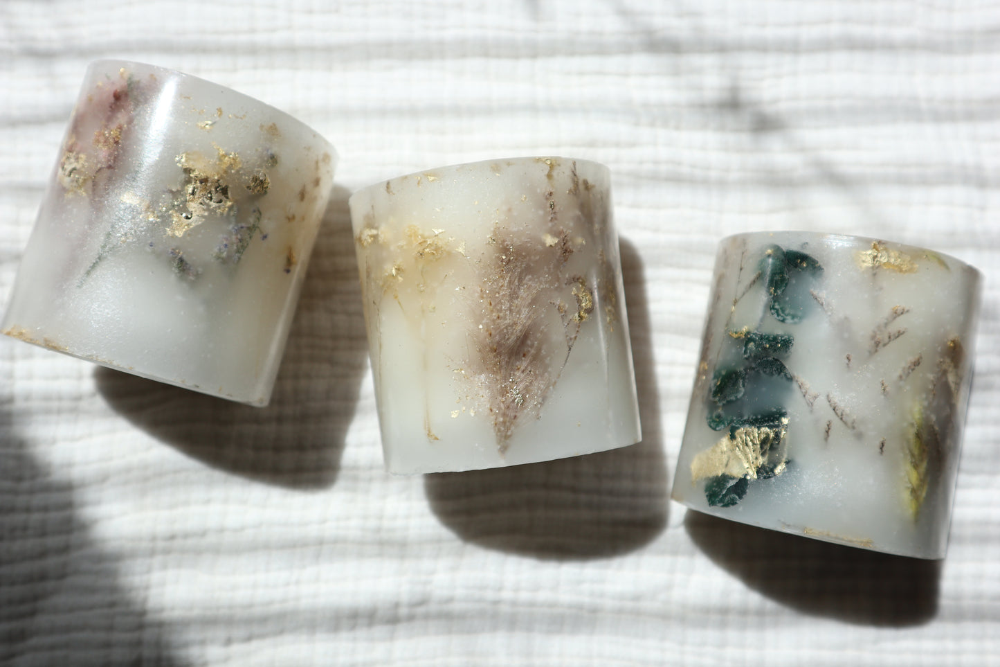 Handmade Dried Flower Soy Wax Candle