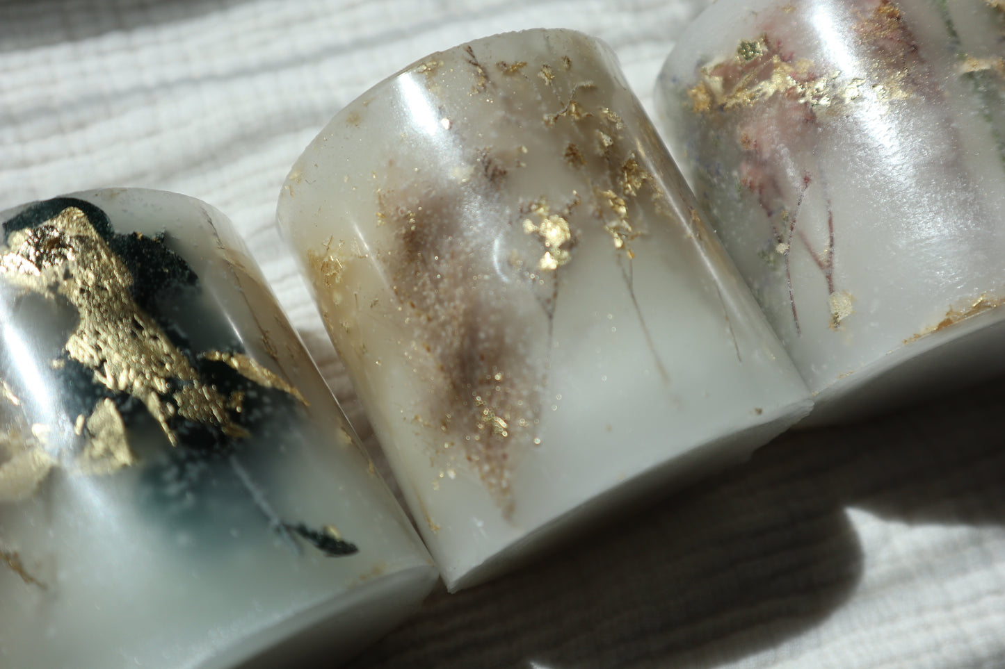 Handmade Dried Flower Soy Wax Candle