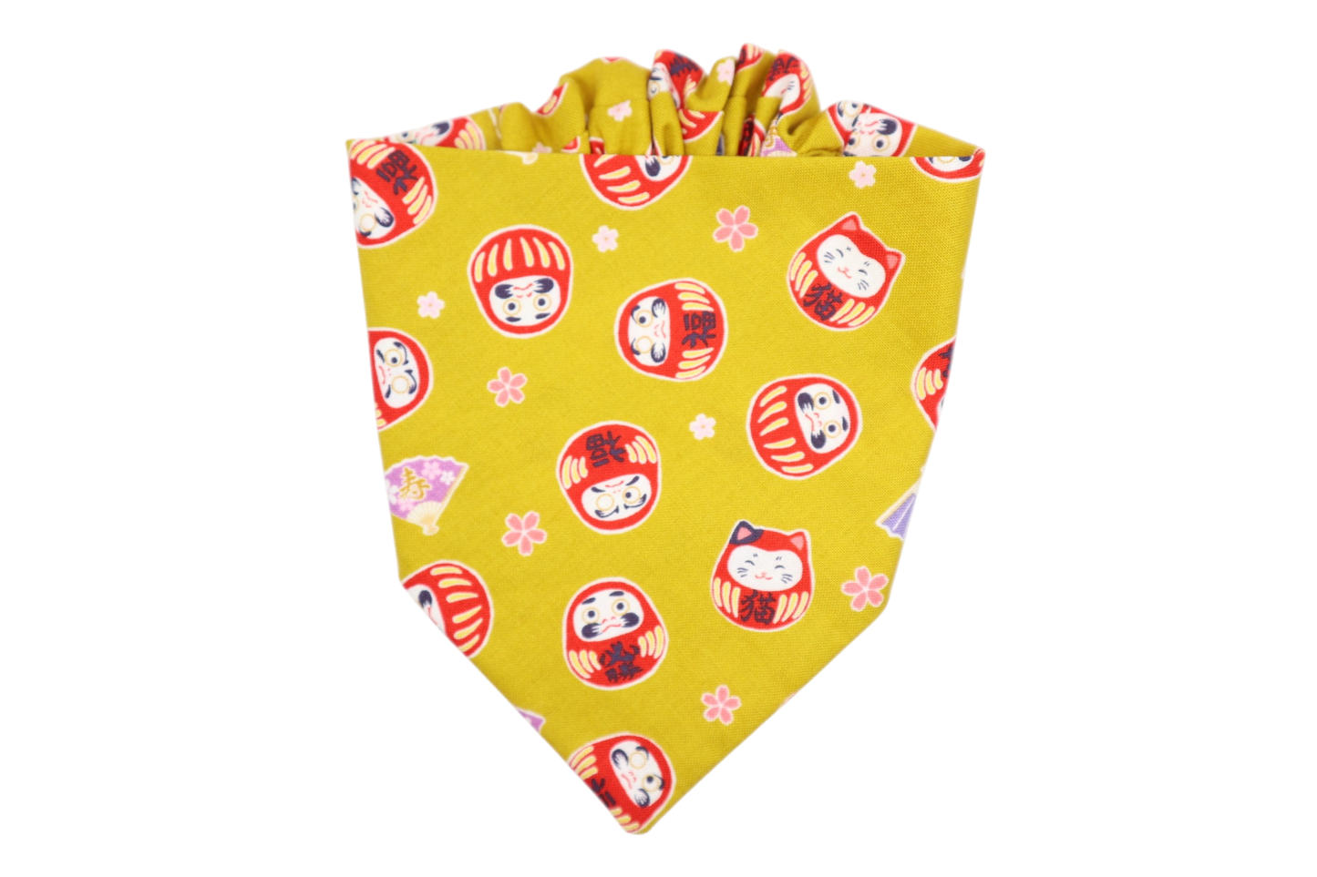 Kento Cat Bandana - Yellow