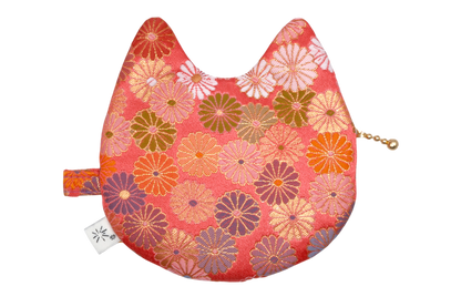 Kiku Kinran Cat Coin Purse - Pointy Ears