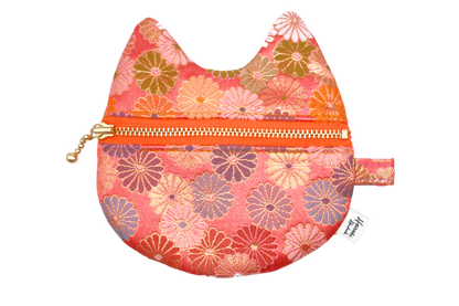Kiku Kinran Cat Coin Purse - Pointy Ears