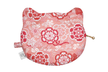Mokkomon Hanabishi Kinran Cat Coin Purse - Rounded Ears