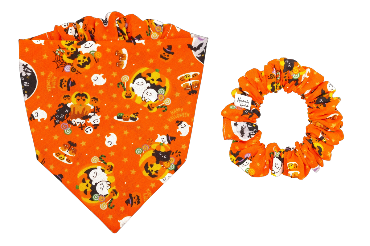 Moko Dog Bandana - Orange