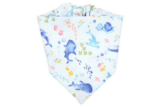 Okinawa Dog Bandana - Sky Blue