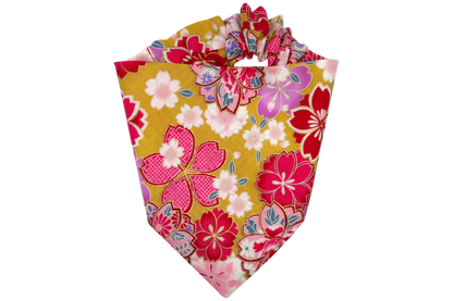 Capri Dog Bandana - Yellow