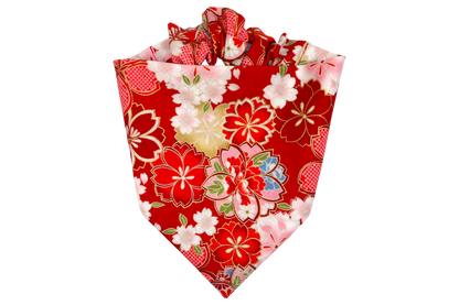 Capri Dog Bandana - Red
