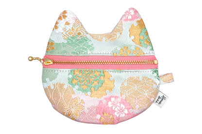 Yukiwa Sakura Kinran Cat Coin Purse - Pointy Ears